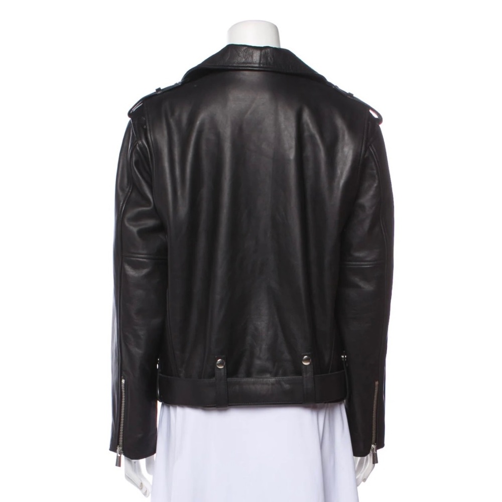 Anine Bing Leather Moto Jacket - Picture 3 of 4